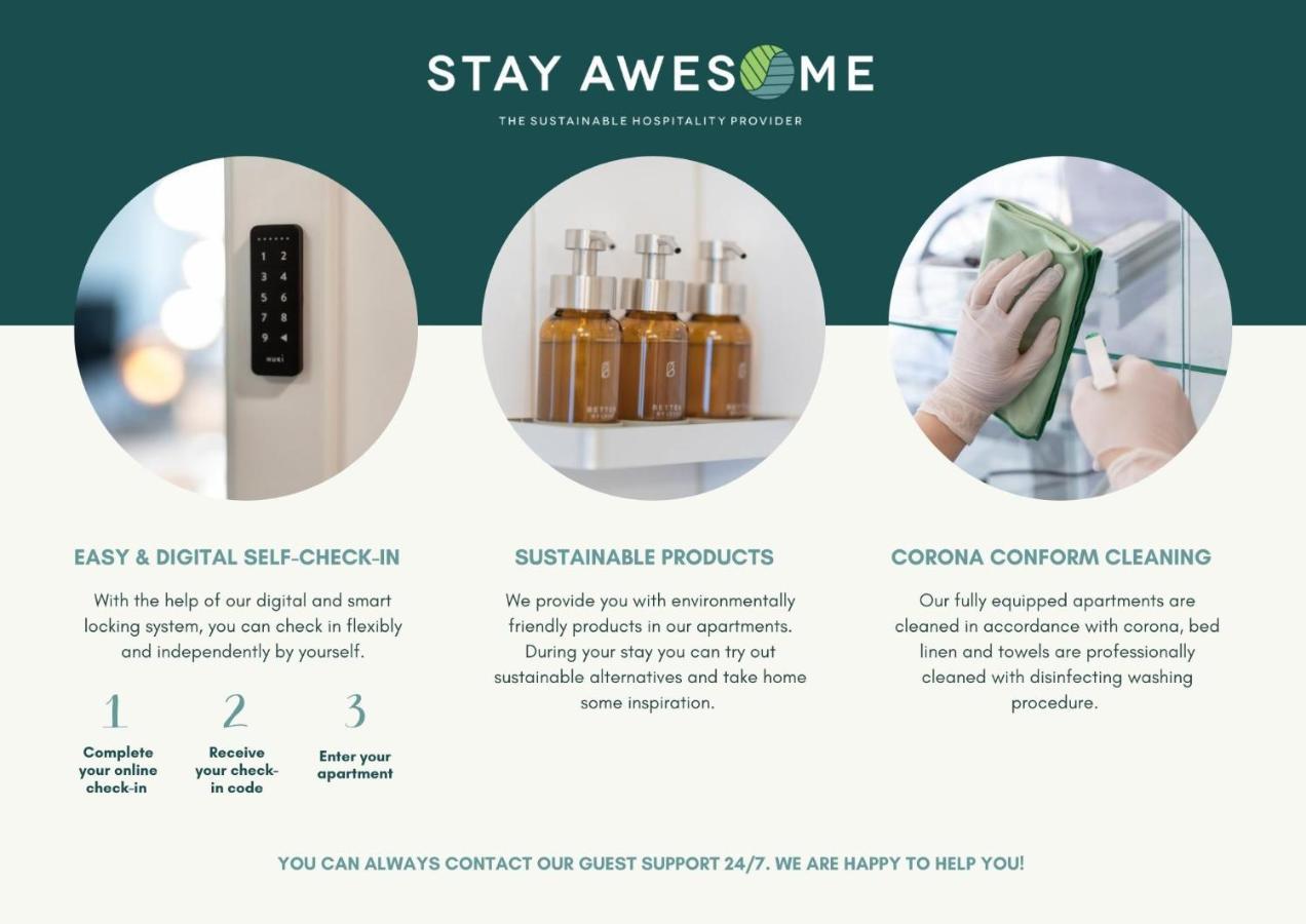 Stay Awesome - Schonfeld Apartment, Netflix Und Kostenloses Parken Kassel Exterior foto