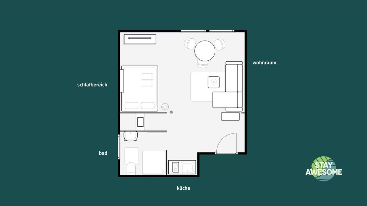 Stay Awesome - Schonfeld Apartment, Netflix Und Kostenloses Parken Kassel Exterior foto